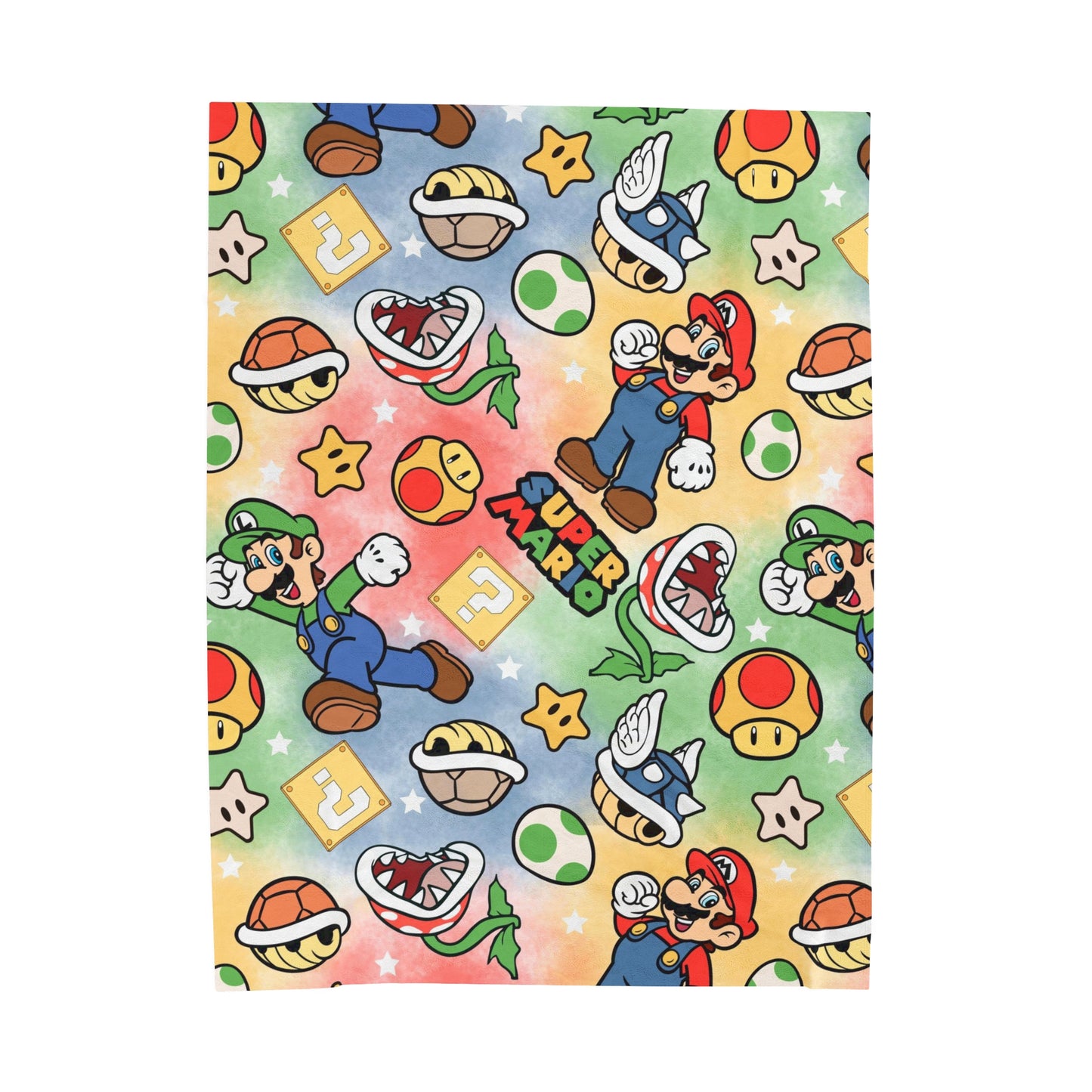 Level Up - Velveteen Plush Throw